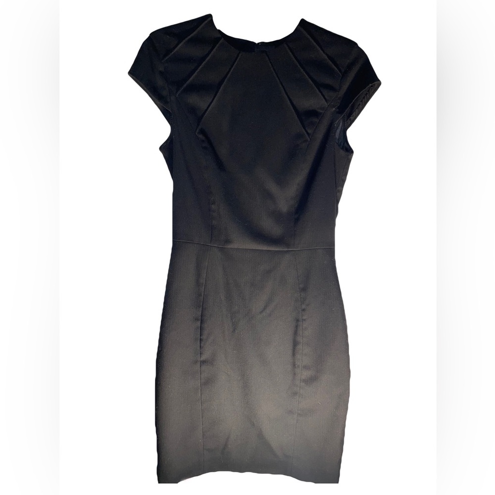 H&M Tailored Midi Black Cocktail Dress